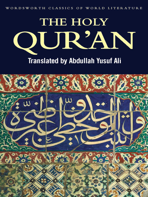 Title details for The Holy Qur'an by Abdullah Yusuf Ali - Available